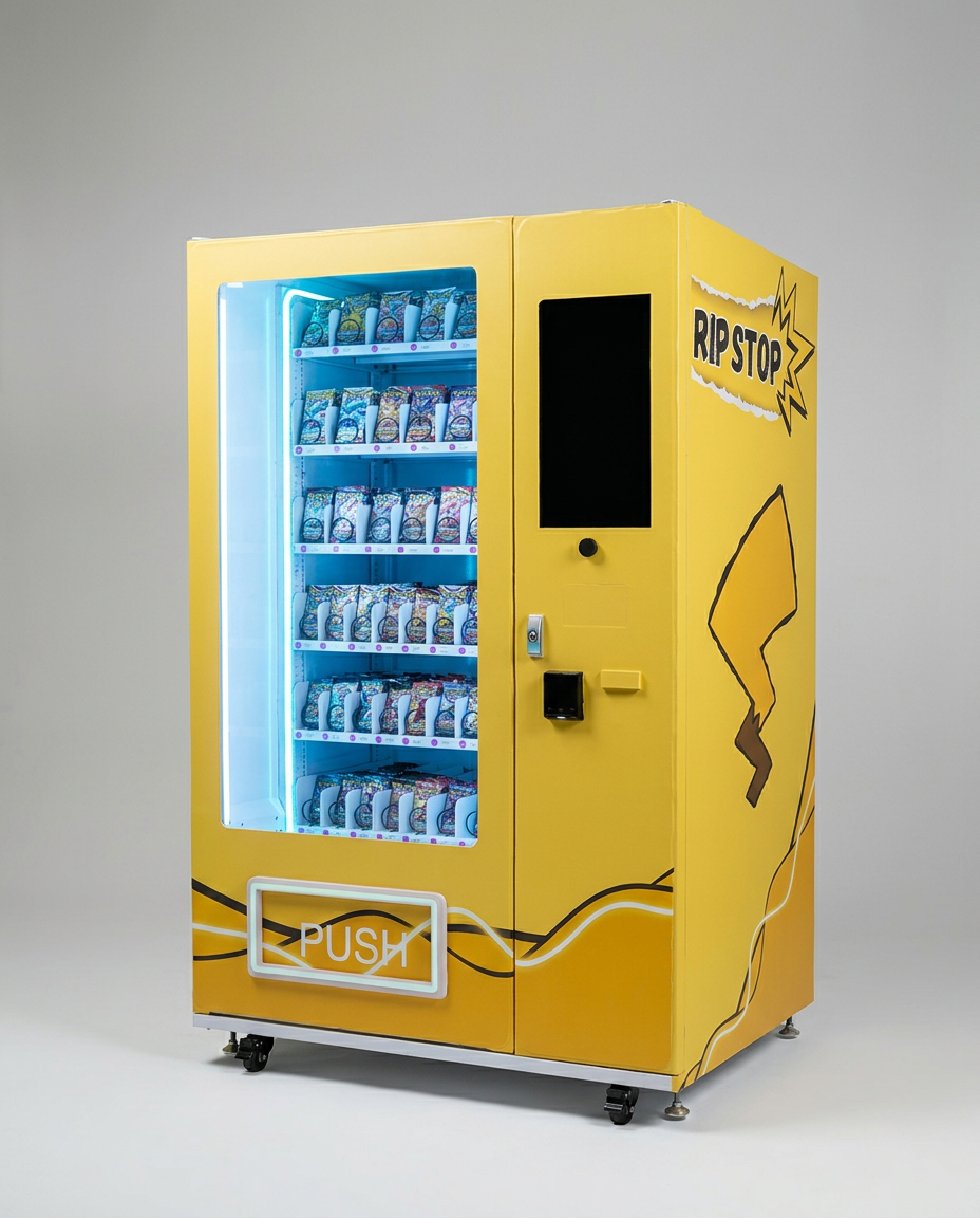 Summit Distribution premium trading card vending machine